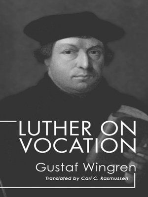 cover image of Luther on Vocation